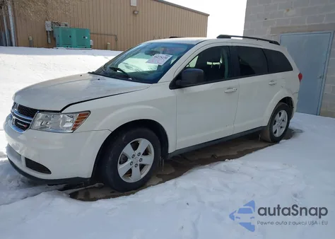 2013 Dodge Journey Se from USA, damaged, VIN 3C4PDCAB1DT704883